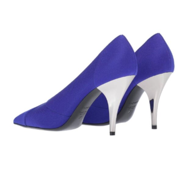 Casadei Women's Electric Blue Heels Size 39 - Picture 2 of 11